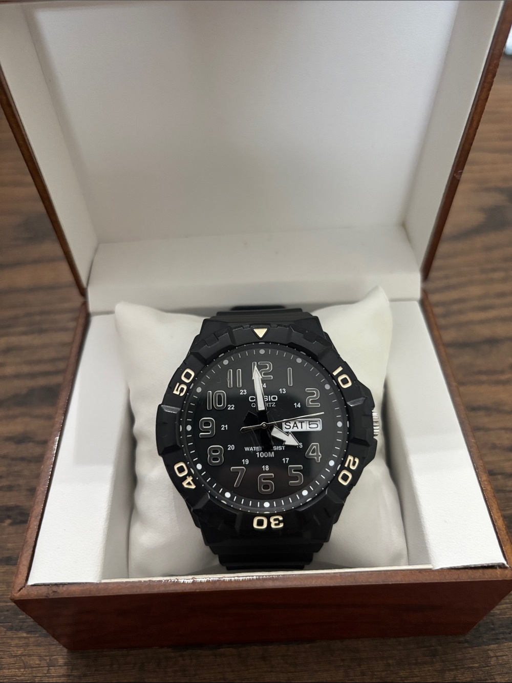 Casio Black MRW-210H Diver Style Watch
